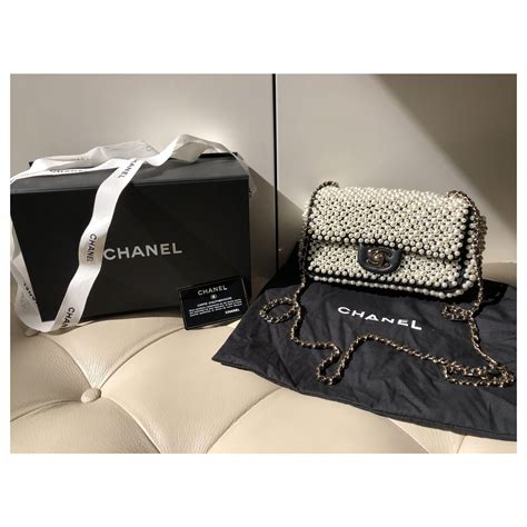 chanel limited edition pearl bag|Chanel bag 2021 new.